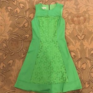 Maggy London Kelly green dress